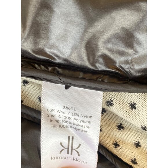 NWT Krimson Klover Nordic Switchback Jacket W's S Insulated Wool Black MSRP$219 - Picture 8 of 17